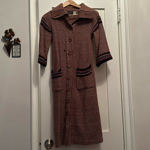 Vintage sweater, house coat